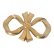 Dessous de plat laiton forme noeud