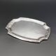 Refined small serving tray or rectangular catch-all with rounded corners.
