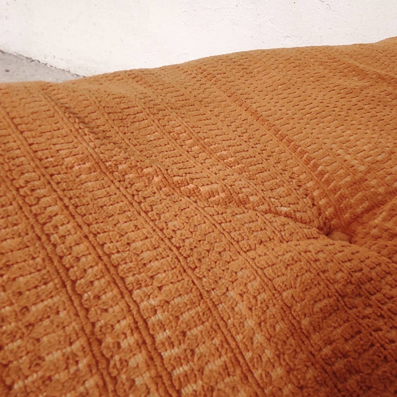 Orange living room set, 1970