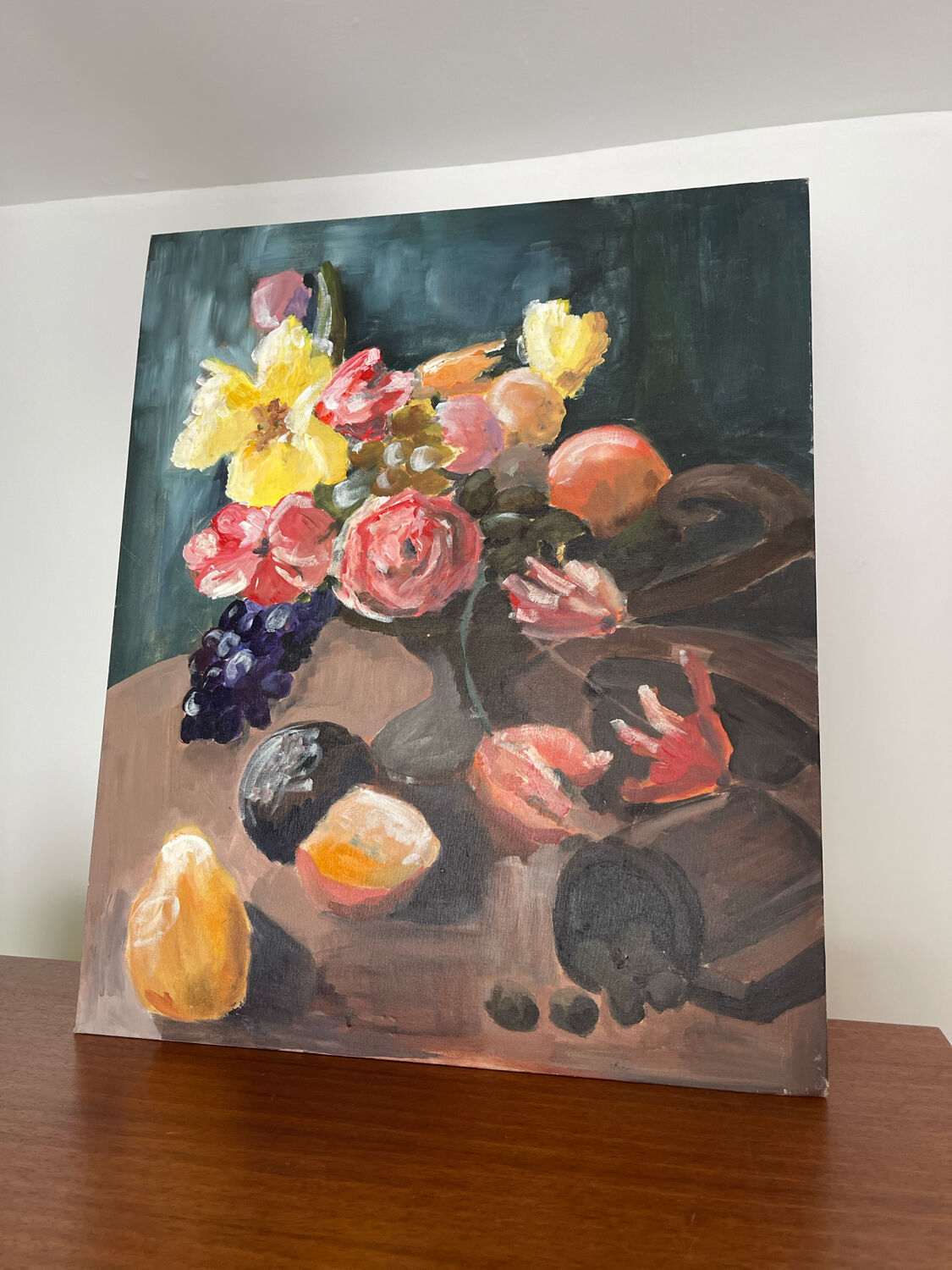 Table - still life flowers