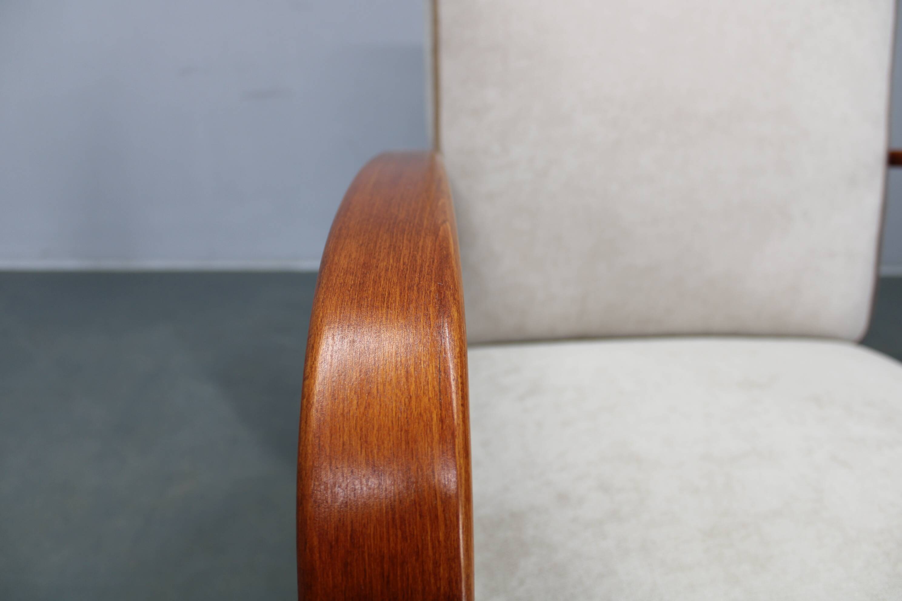 Art Deco armchair by Jindřich Halabala, Czechoslovakia, 1940s