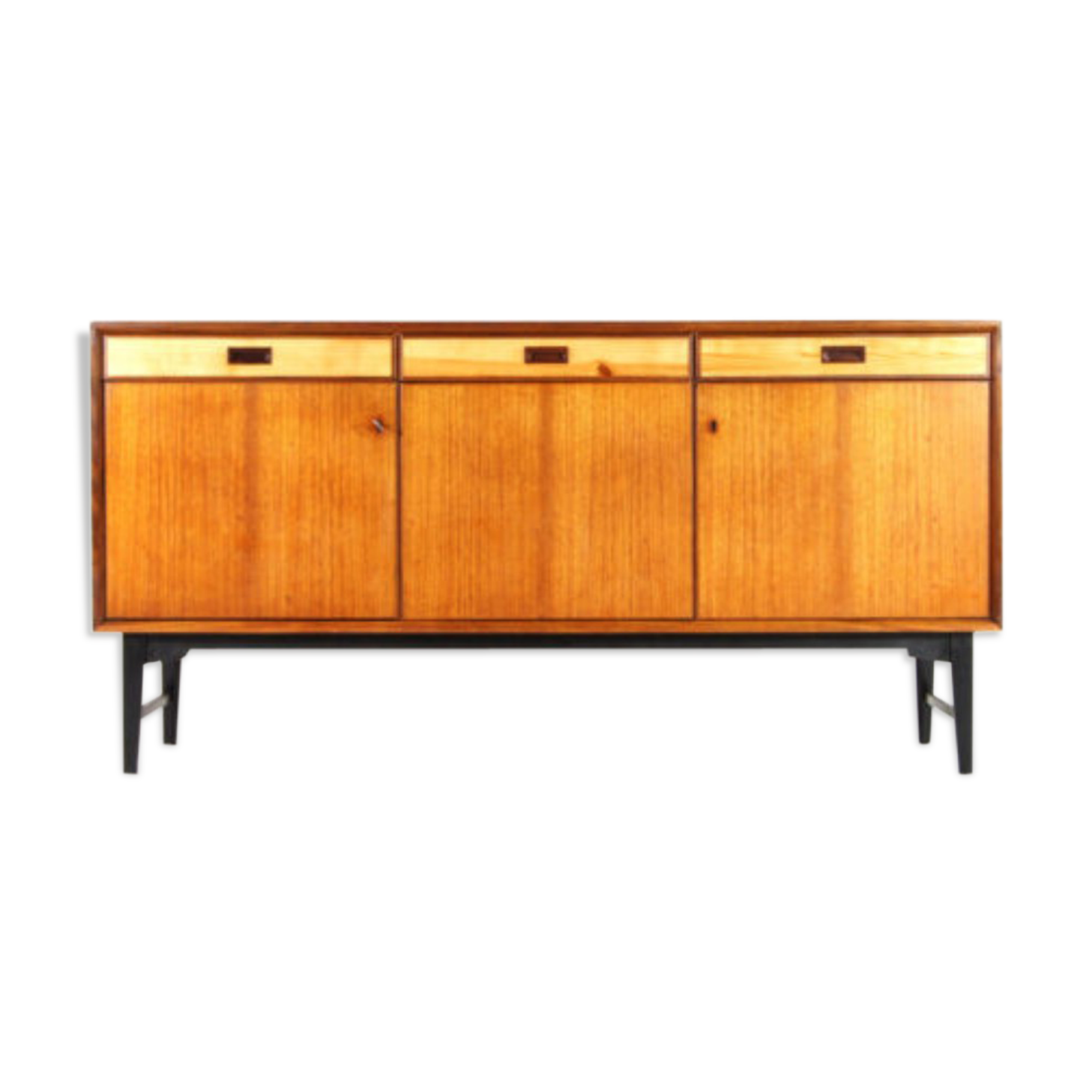 Retro vintage line in Danish teak 60s 70s modern Scandinavian