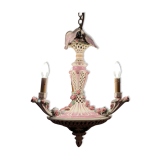 Lustre en faïence de Desvres