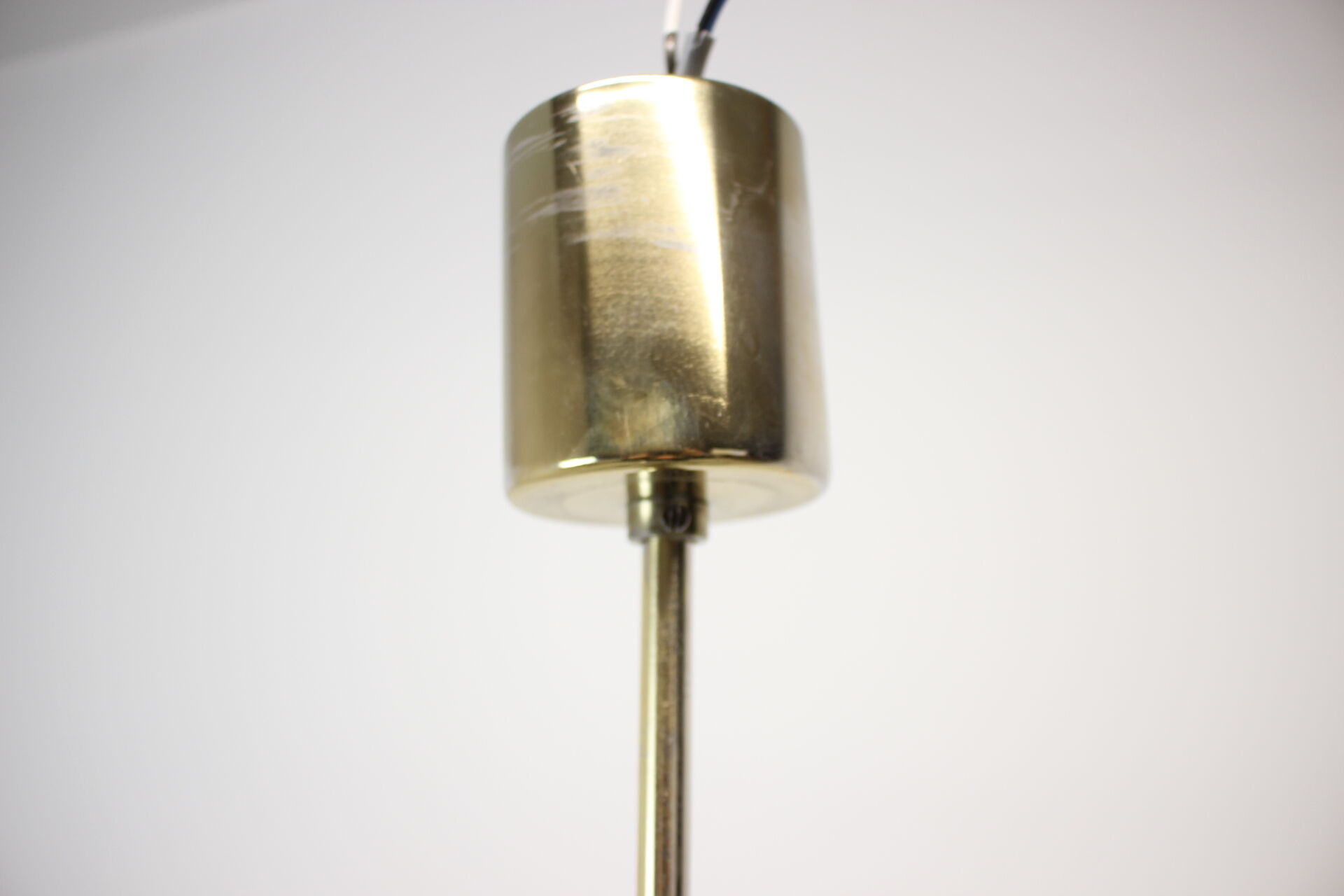 Rare Art Glass Chandelier  Kamenicky Senov, 1970's