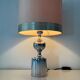 Vintage lamp in chrome metal 70s