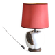 Glazed ceramic table lamp, 1960s