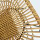1960s mid century armchair bamboo wicker with hairpin legs