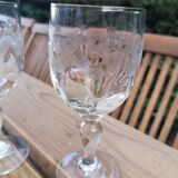 Verres à pied vintage