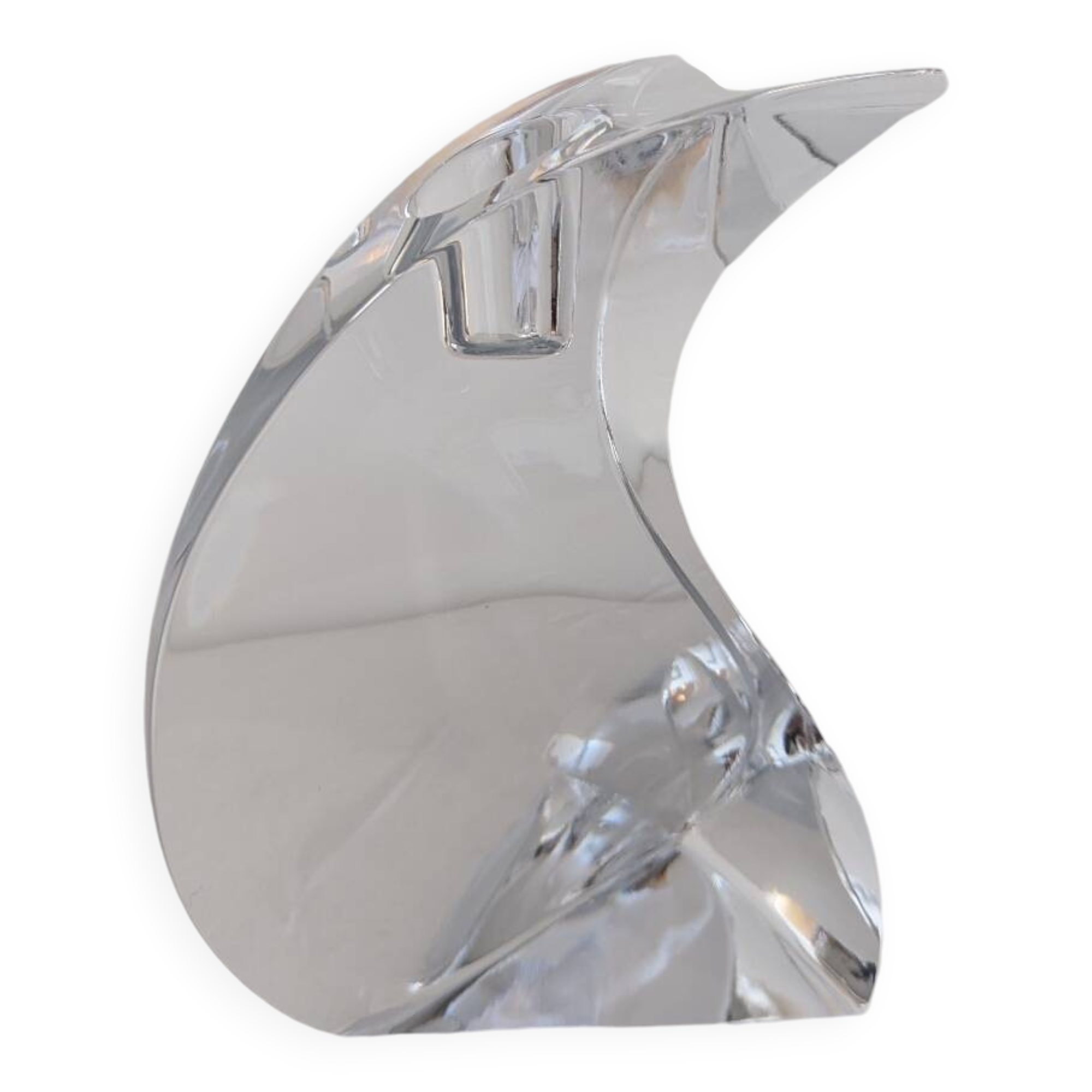 Crystal candle holder