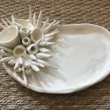 Empty glazed ceramic pockets