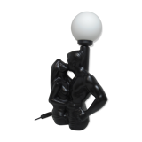 Lamp couple in love ceramic