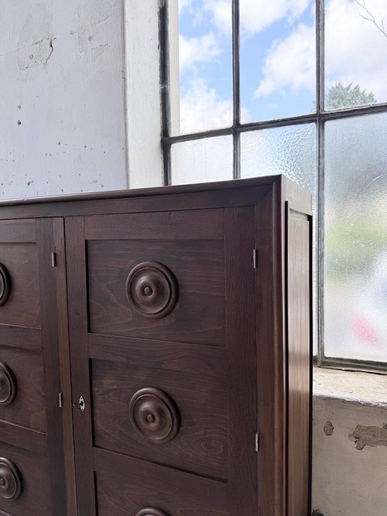 Oak wardrobe "Basque" Dudouyt