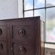Oak wardrobe "Basque" Dudouyt