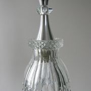 Vintage pendant lamp 1960 glass