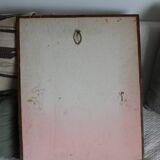 Miroir doré en bois et stuc ancien