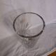 Bohemian crystal vase stamped Crystal Bohemia