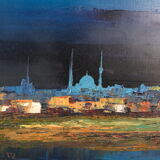 Huile sur toile par Harry Winkler