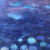 Abstract Blue Painting