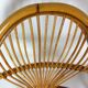 2 fauteuils vintage bambou rotin 1960
