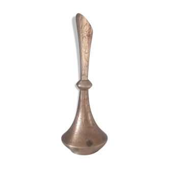 Vintage solid brass soliflore vase