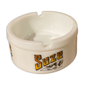 Vintage white Suze ashtray