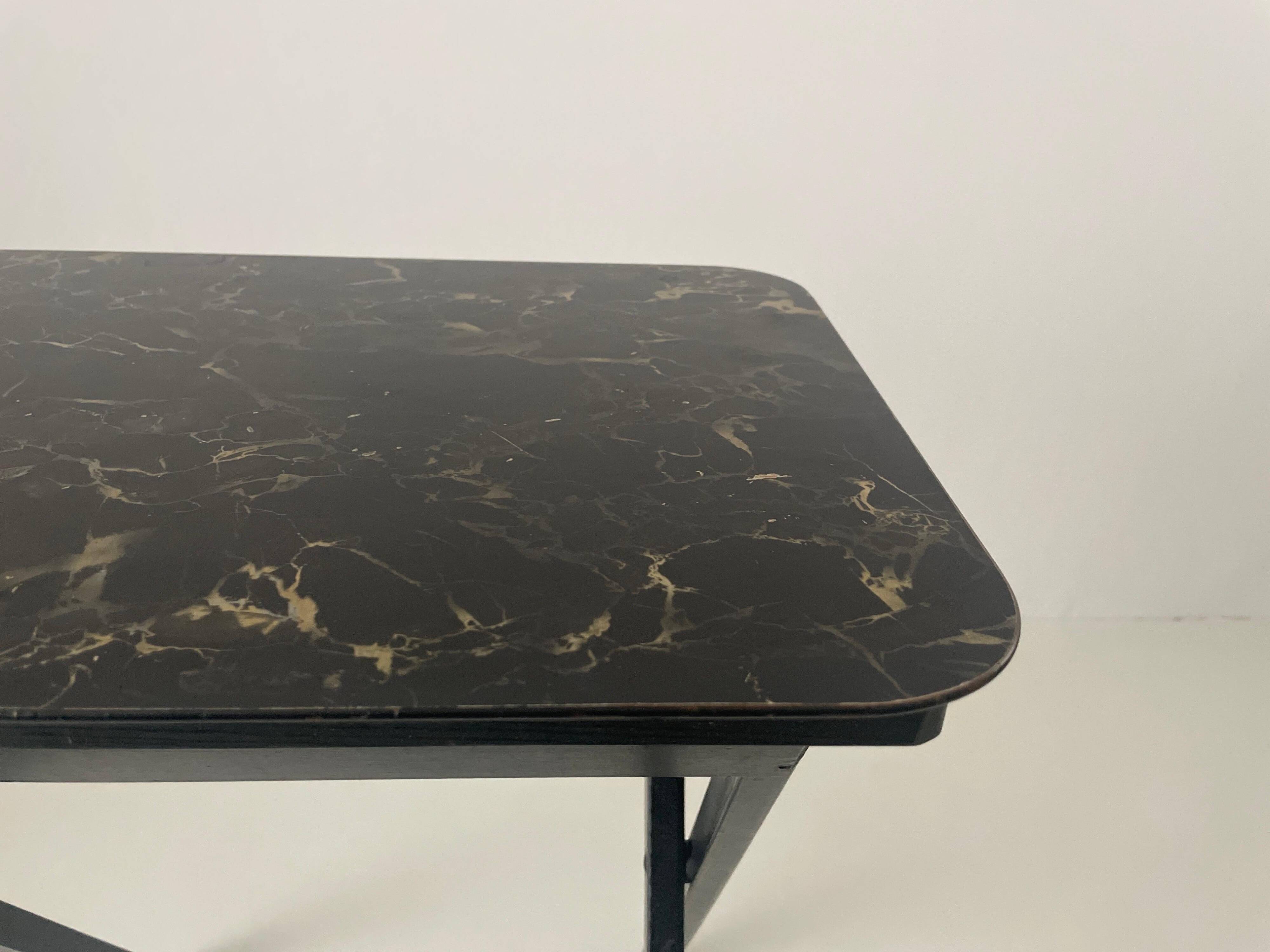 Set of 4 service tables by Artex-Green Corp, 1960s, USA