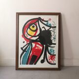 lithograph of execution of Miro, 25/150 copies, FIAC 1995
