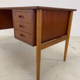 Bureau danois en teck et chêne