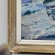 Oil on panel "sailboats"
