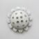 Emil Stejnar wall lamp with flower crystals, 1950s Vienna