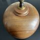solid wood lamp from the 1960s
