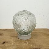 Vintage White Porcelain Wall Light, 1970s