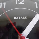 Black bakelite pendulum, bayard brand, 50s