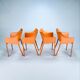 Ensemble de 4 chaises Dr. No par Philippe Starck pour Kartell, années 1990