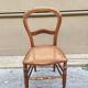 Louis Philippe style chair in walnut, 1900.