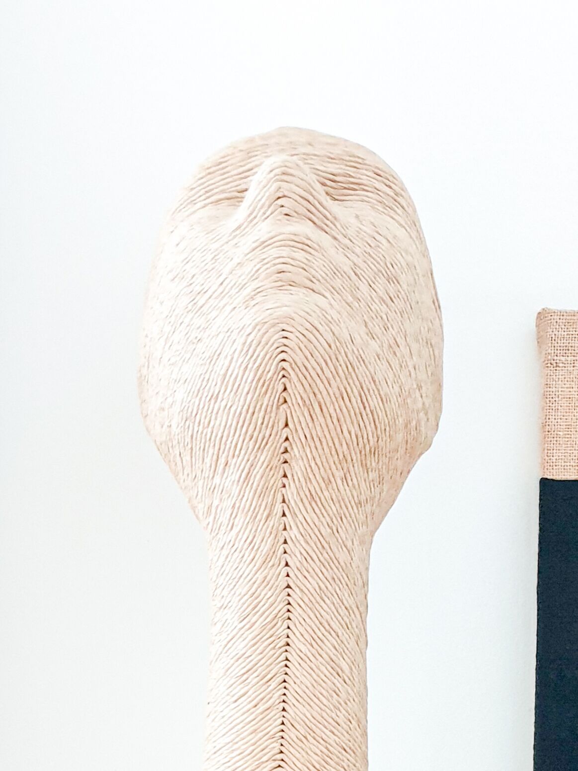 Bust sculpture of woman