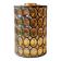 Limburg 1970s amber cloisonné glass ceiling light