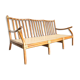 Banquette rotin vintage