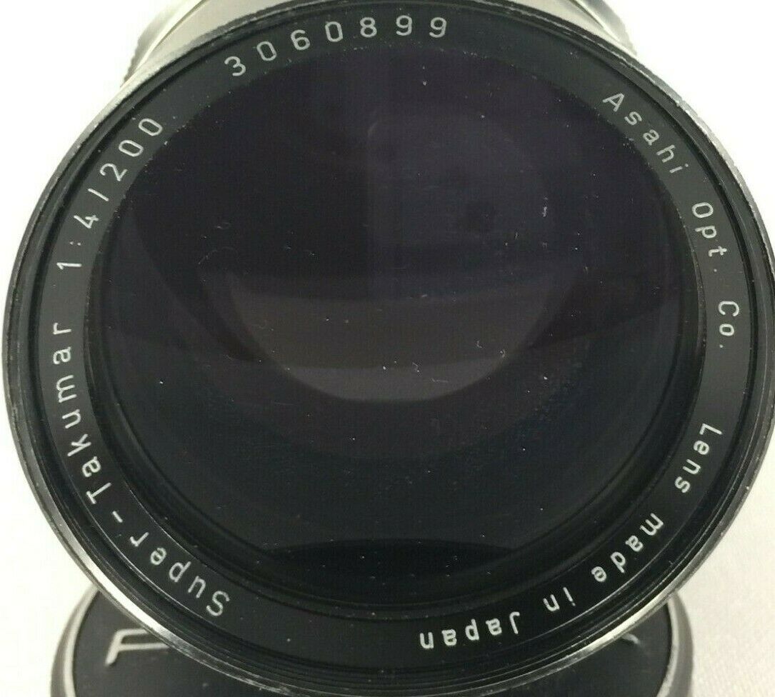 Pentax Super-Takumar Target No. 3060899 1:4/200, Asahi Opt.CO.H424