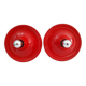 Set of two Italian design wall lights by Targetti from the 1970s.