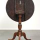 Nice antique English tilt-top table with a wonderful patina