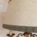 Vintage brass floor lamp
