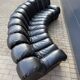De Sede Ds600 Snake Tatzelwurm 13-delig in Zwart leder in TOPstaat!