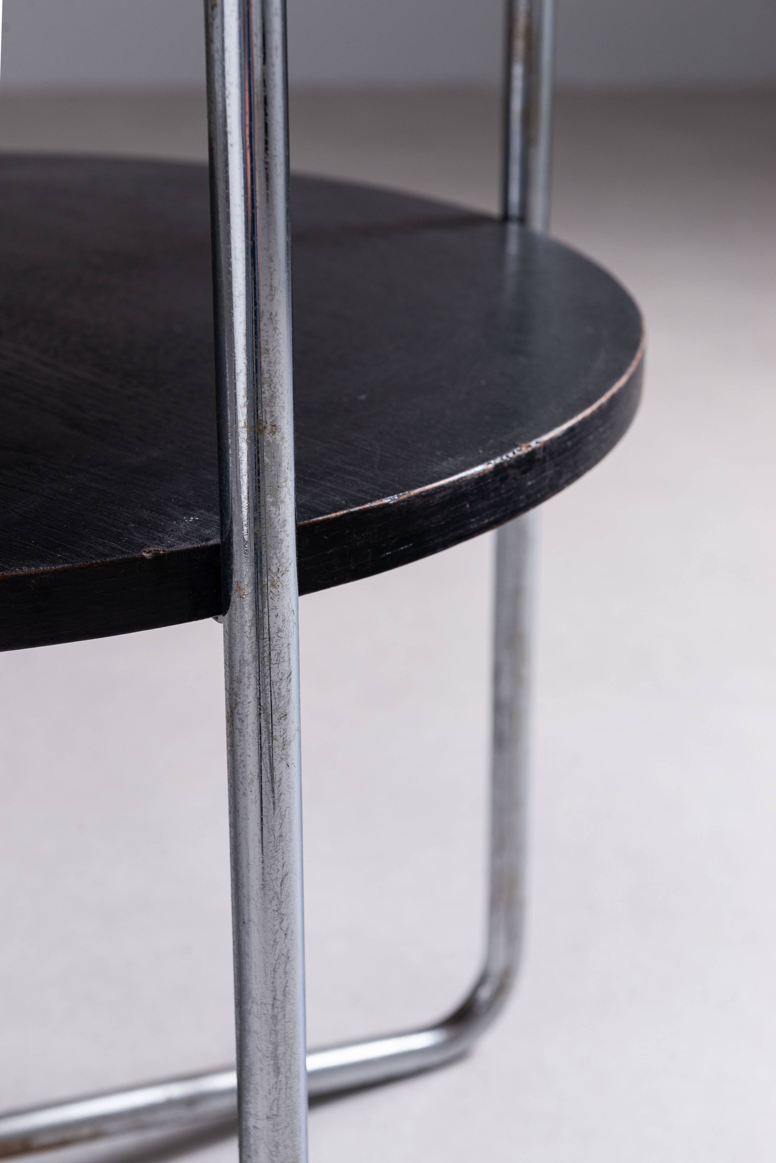 Thonet coffee table with tubular frame