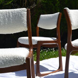 4 Baumann sleigh chairs