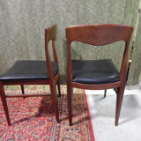 Scandinavian design chairs pair 60s