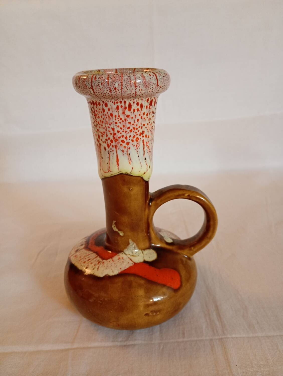 Vintage candlestick vase