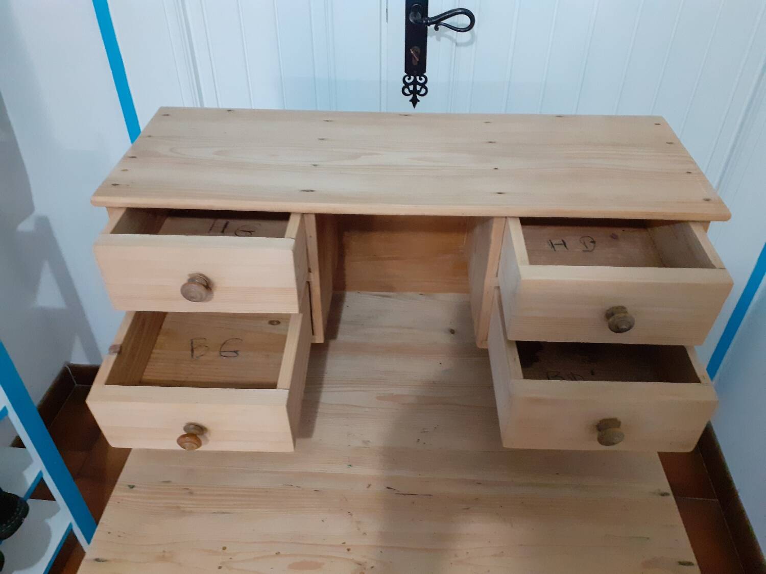 Desk, vintage secretary