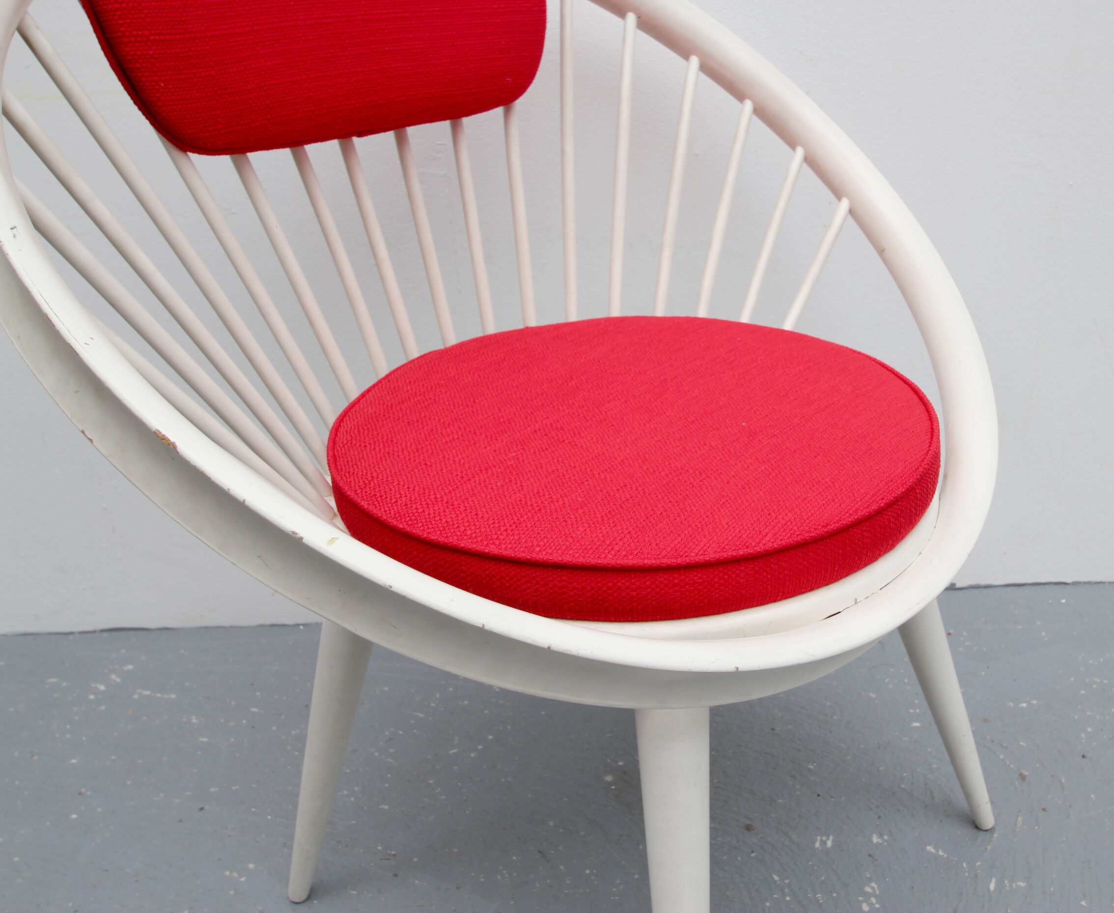 Fauteuil cercle par Yngve Ekström