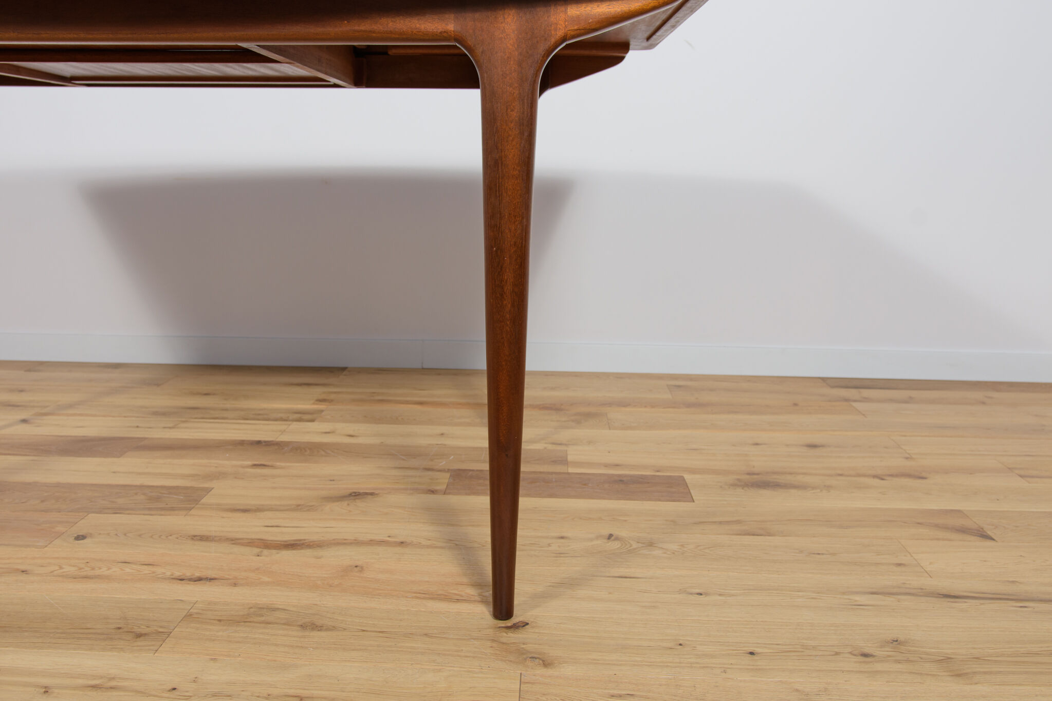 Mid-century teak extendable dining table from mcintosh, 1960s
